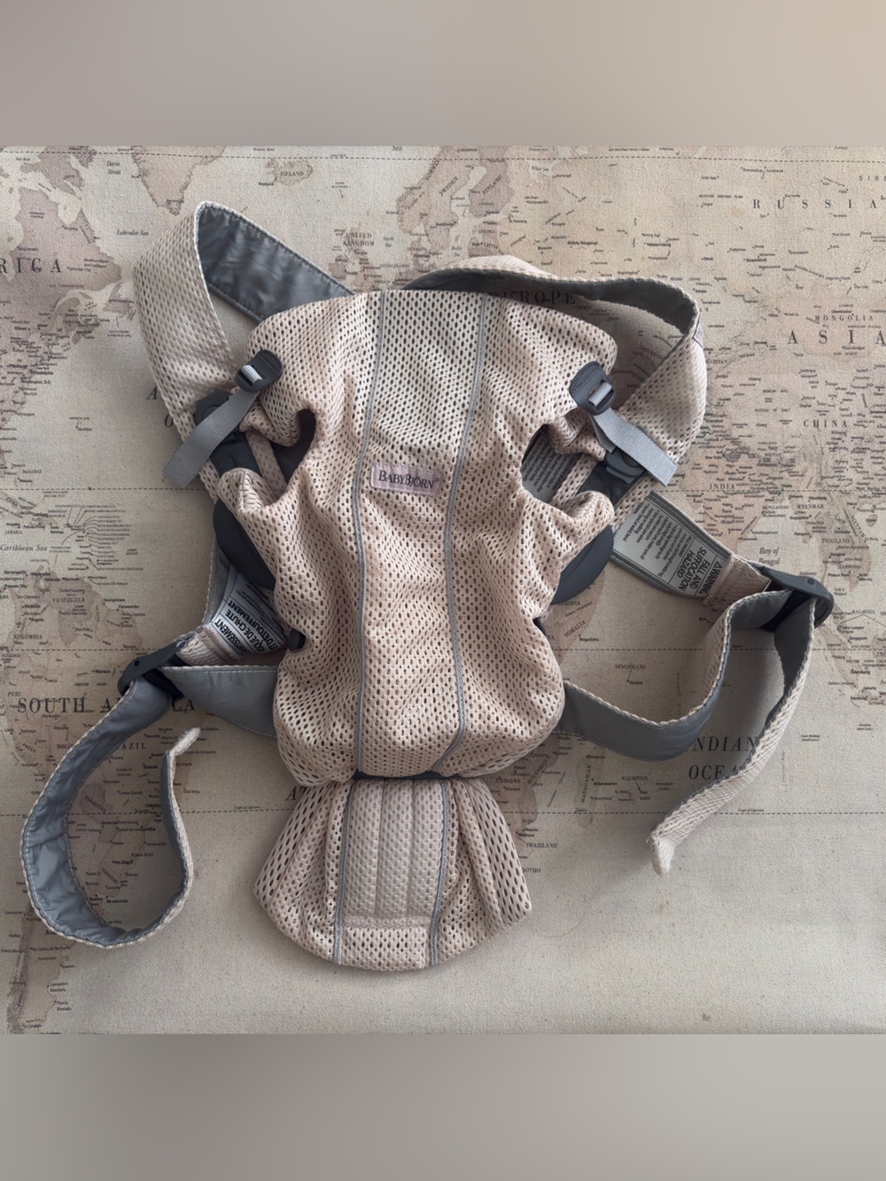 Baby Bjorn Mesh Pearly Pink